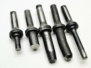 5 Piece Offset and Straight .401 Rivet Sets for Rivet Guns