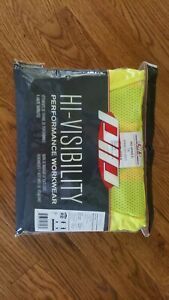 NEW PIP Hi-Visibility Performance Class 2 Mesh Vest 2 XL 302-0500 Yellow