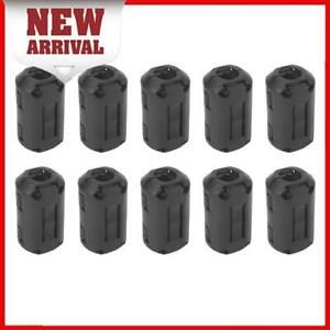 A1ST 10x 5mm Clip-on Ferrite Ring Core Ferrite Bead Choke EMI Filter Cable Clip
