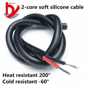 5M Super Soft Silicone High Temperature Wire Maroon Cable AGR2 Core 0.3 0.5 0.75