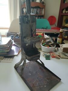 Vintage Becky Porter 10T French Fry Cutter Table Top Industrial In + Out Burger