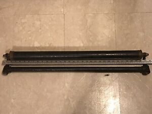 1800’s Fire Truck Hose Rub Rail Roller 29” From Horse Drawn Fire Wagon