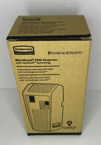 Rubbermaid Microburst 3000 Automatic Dispenser with LumeCel Technology New