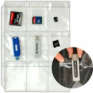 StoreSMART   Plastic Pages   Memory  SD  Cards and Flash Drives   Top Load with