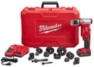 Milwaukee 2677-21 M18 Force Logic 6T Knockout Tool 1/2&#034; - 2&#034; Kit