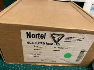Centrex Nortel M5312  IP Desk Phone Model: NT4X37 Ash Color   New in box