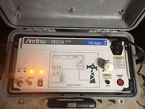 Anritsu MW8219A Opt 420 PIM MASTER ANALYZER 1900 1900MHz 2100MHZ AWS