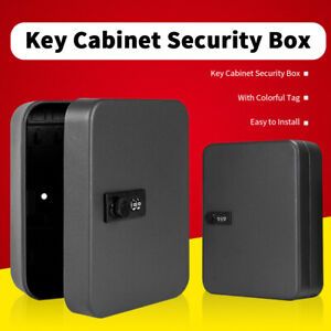 Wall Mounted Portable Home Modern With Lock Key Cabinet Security Box