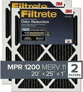 Filtrete 20x25x1, AC Furnace Air Filter, MPR 1200, Allergen 20 x 25 x 1
