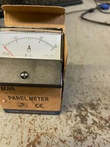 HUA MODEL DH-670 ANALOG PANEL METER 0-30 AMPS #DH-670 (NEW)(C)