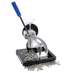 New #2 Eyelet Semi-Automatic Grommet Machine W/10000pcs Grommets Hand Press Tool