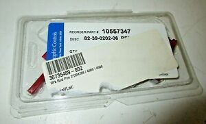 SET Of 6 GRAPHIC CONTROLS 82-39-0202-06 RED MKR