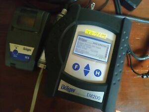Drger MSI EM200 Flue Gas Analyser Combustion kit used