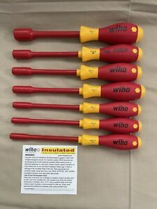 Wiha Insulated NutDriver Metric Set 32293