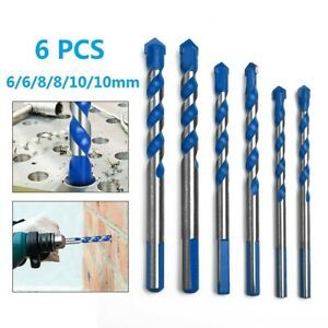 Ceramic drill Drill Bit King Drill Ceramic Marble 6/6/8/8/10/10mm Carbide New