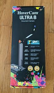 HoverCam Ultra 8 Document Camera with HDMI,VGA,8gb micro sd card