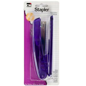 CHARLES LEONARD 82528 STAPLER PLASTIC FULL STRIP LET US (FP)