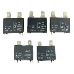 5pcs SFK-112DM SFK-112 20A 4 Pins Relay for Air Conditioner Parts Accessory