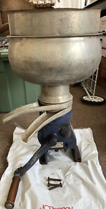 Vintage Bench Model Cream Separator model #84HM-33-A With Instructions
