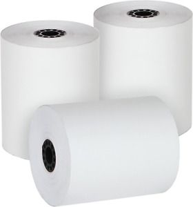 FHS Retail Thermal Cash Register POS Paper Rolls 3 1/8&#034; x 230&#039; MADE IN USA - BPA