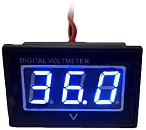 Automotive Authority LLC 36V Golf Cart Digital Volt Meter Battery Gauge for Club