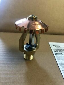Tyco TY7126 Upright Brass Sprink - Volume Discounts Available - FREE SHIPPING