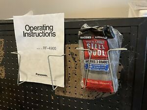 Adjustable 2 pc Literature Brochure Anything Holder for Peg Board / Slat Wall