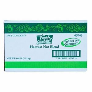 FRESH GOURMET 40743 Harvest Nut Blend Of Diced Almonds Walnuts &amp; Pecans .5 oz.,