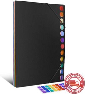 24  Pockets  Folder  Organizer  Notebook ,  Expandable  File  Folder  A4  Letter