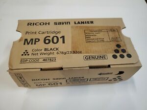 407823 New Ricoh MP 601 Savin Lanier Black Print Cartridge Genuine