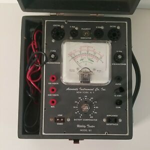Maxon Electronics Utility Tester Model 161 Complete With Cords/accessories
