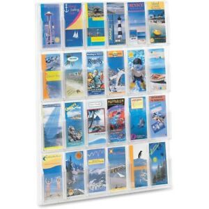 Safco  Literature Rack 5601CL 5601CL  - 1 Each