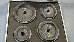 MAXIS MAX PUNCH CONDUIT SET 2 1/2&#034; TO 4&#034; with Case Knockout Punches