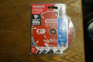 Diablo 5&#034; Diamond Metal Cut-Off Wheel 7/8&#034; Arbor Type 1 For Angle Grinder
