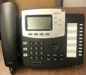 Digium D50 IP Phone VoIP HD Voice POE 1TELD050LF Display Phone