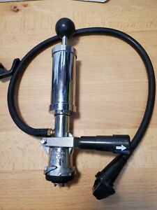 Micro Matic Beer Keg Pump Tap w Hose Draft Beer Dispenser - (2 pumps -read desc)