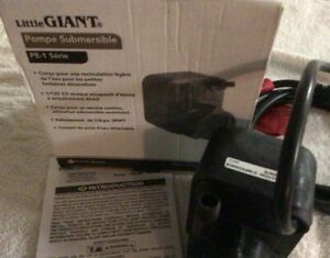 Little Giant Submersible Pump Model PE-1 115V