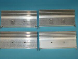 Heatsinks - for two Transistors / Diodes / SCR&#039;s  - 4.5&#034;W x 2&#034;H x 1&#034;D - lot of 2