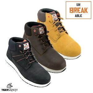 Unbreakable Vulcan S3 SRC 100% Metal Free Composite Toe Cap Safety Boots PPE