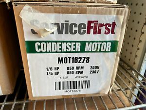 Trane MOT16278  850rpm 1/5hp-1/6 208-230v Condenser Fan Motor