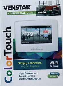 ~Discount HVAC~ VN-T8850 - Venstar Color Touch Thermostat Wifi Built In