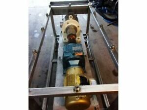 Used Sine Pump, Stainless Steel, Sanitary Model MR 130 Item #8794