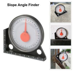 Slope Protractor Angle Finder Level Meter Clinometer Gauge With Magnetic Base US