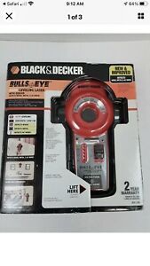 Black&amp;Decker Bulls Eye Auto Laer Level Stud Finder NEW BDL100S