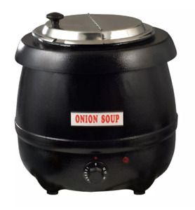 Winco ESW-66 10 qt Countertop Soup Warmer w/ Thermostatic Controls