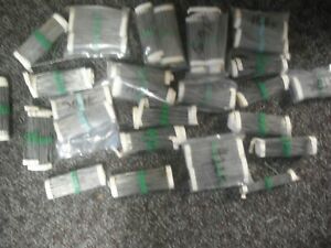 LARGE ASSORTMENT  LOT OF VINTAGE AXIAL RESISTORS-NOS