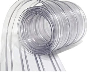 Resilia Vinyl Strip Curtain for Walk-In Freezers, Coolers, and Warehouse Doors -