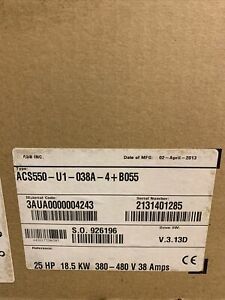 ABB ACS550 U1 038A 4 B055 ( 25 HP)