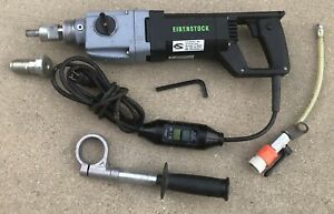 CS Unitec Eibenstock END 2000.1P Hand Held Core Drill with Case and Bits.