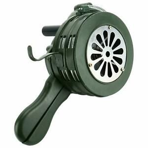 Handheld Air Raid Siren 110db Hand Loud Crank Manual Operat Portable Alarm Siren